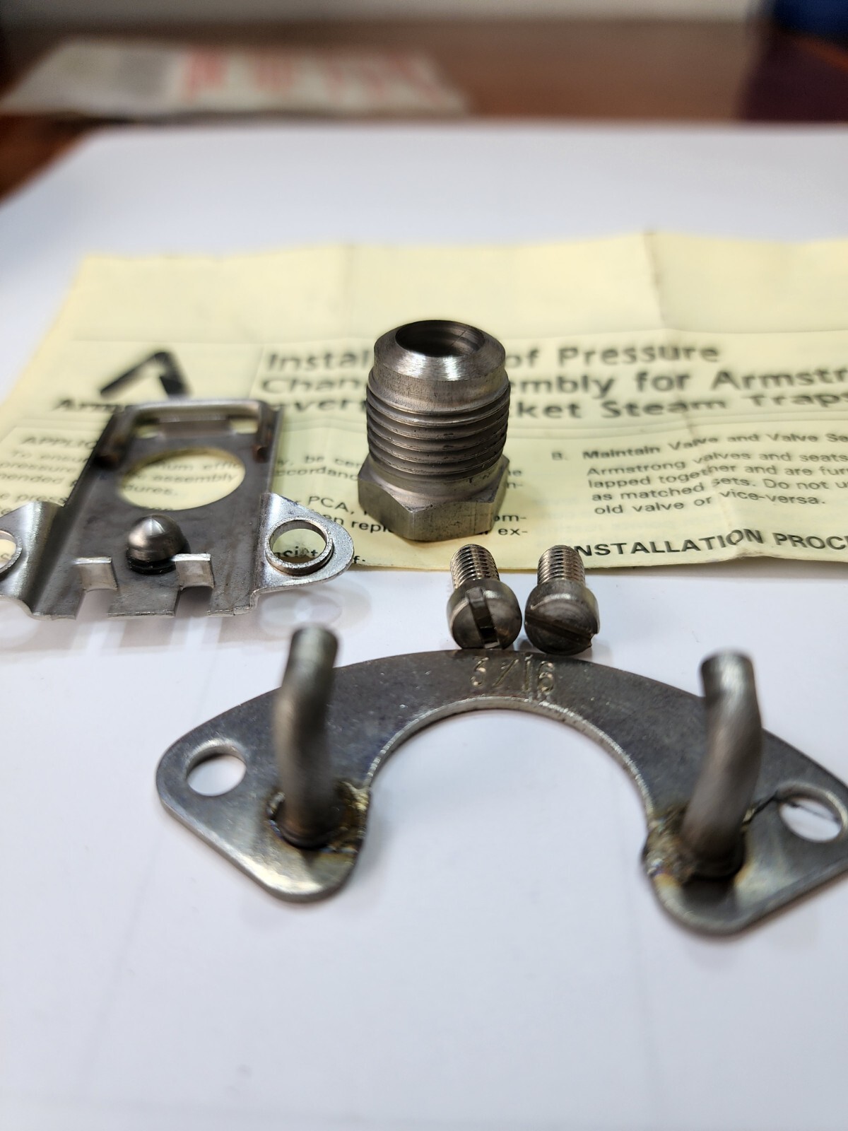 Lot of 2 – Armstrong 3/16″ Mech Less Bracket Kit 70PSI Max / P3