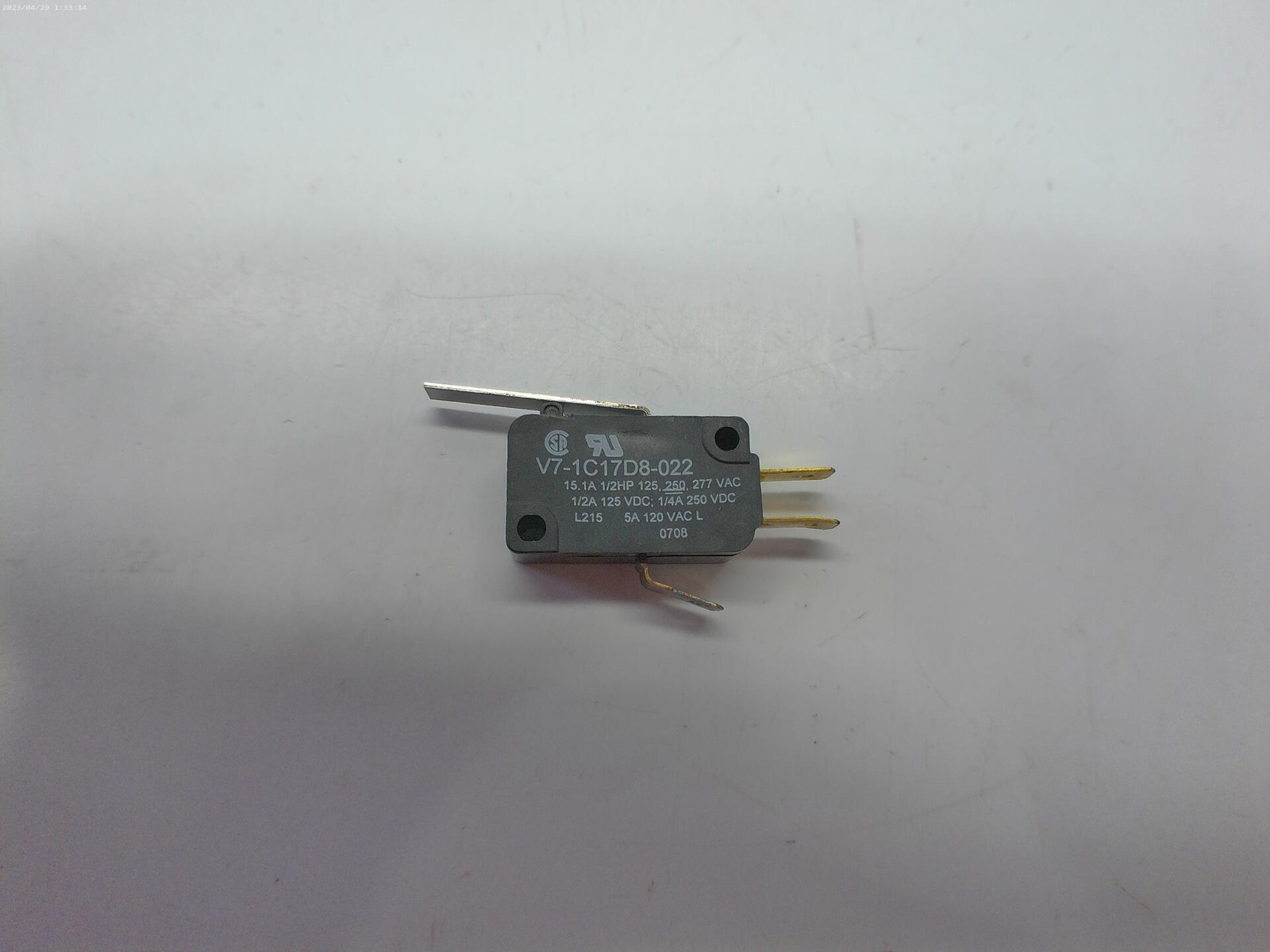 HONEYWELL V7-1C17D8-022 SWITCH NSNP