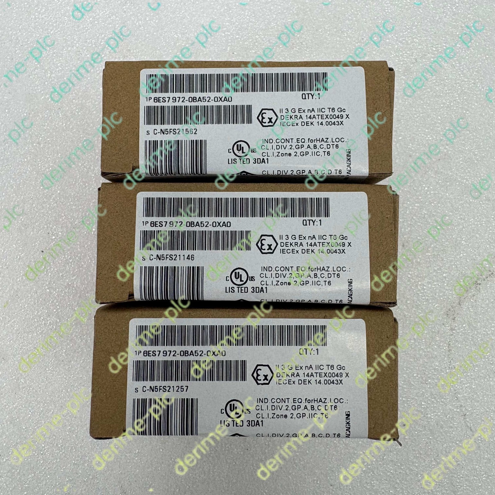 Siemens Bus Connector 6ES7972-0BA52-0XA0#1pcs new in box
