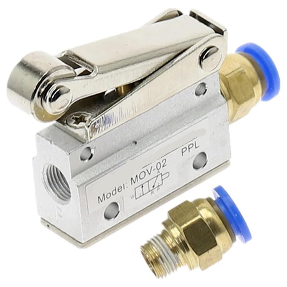 for 2 Position for 2 Way Roller Pneumatic Mechanical Valve for Air Flow Control
