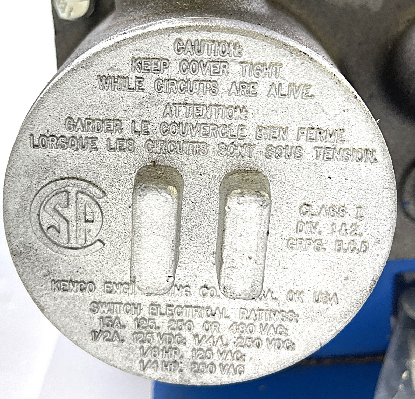 KENCO, KLCE-17, PRESSURE 70 PSI, 3/8″ VENT, OIL LEVEL CONTROLLER, SURPLUS