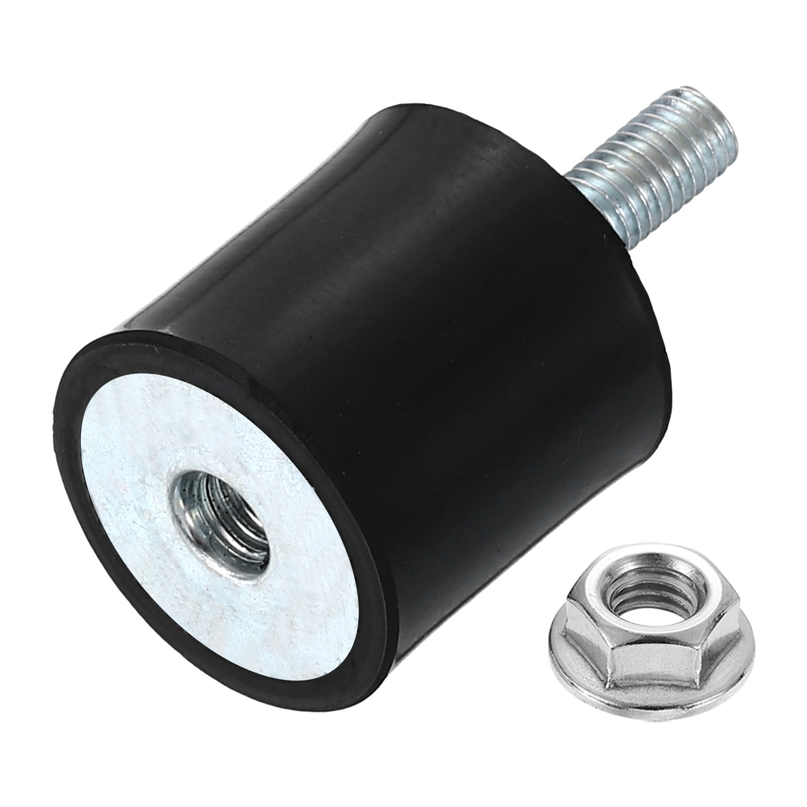 1Pcs M5x15mm Rubber Mounts, 20x20mm(DxH) Rubber Shock Absorber Mount with Nuts