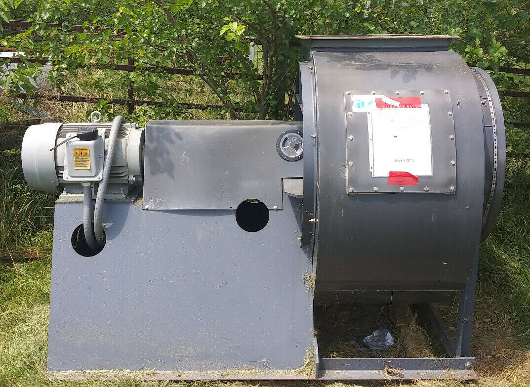 1 USED KCH SERVICES NH-30 EXHAUST BLOWER FAN W/ 20HP TOSHIBA MOTOR *MAKE OFFER*