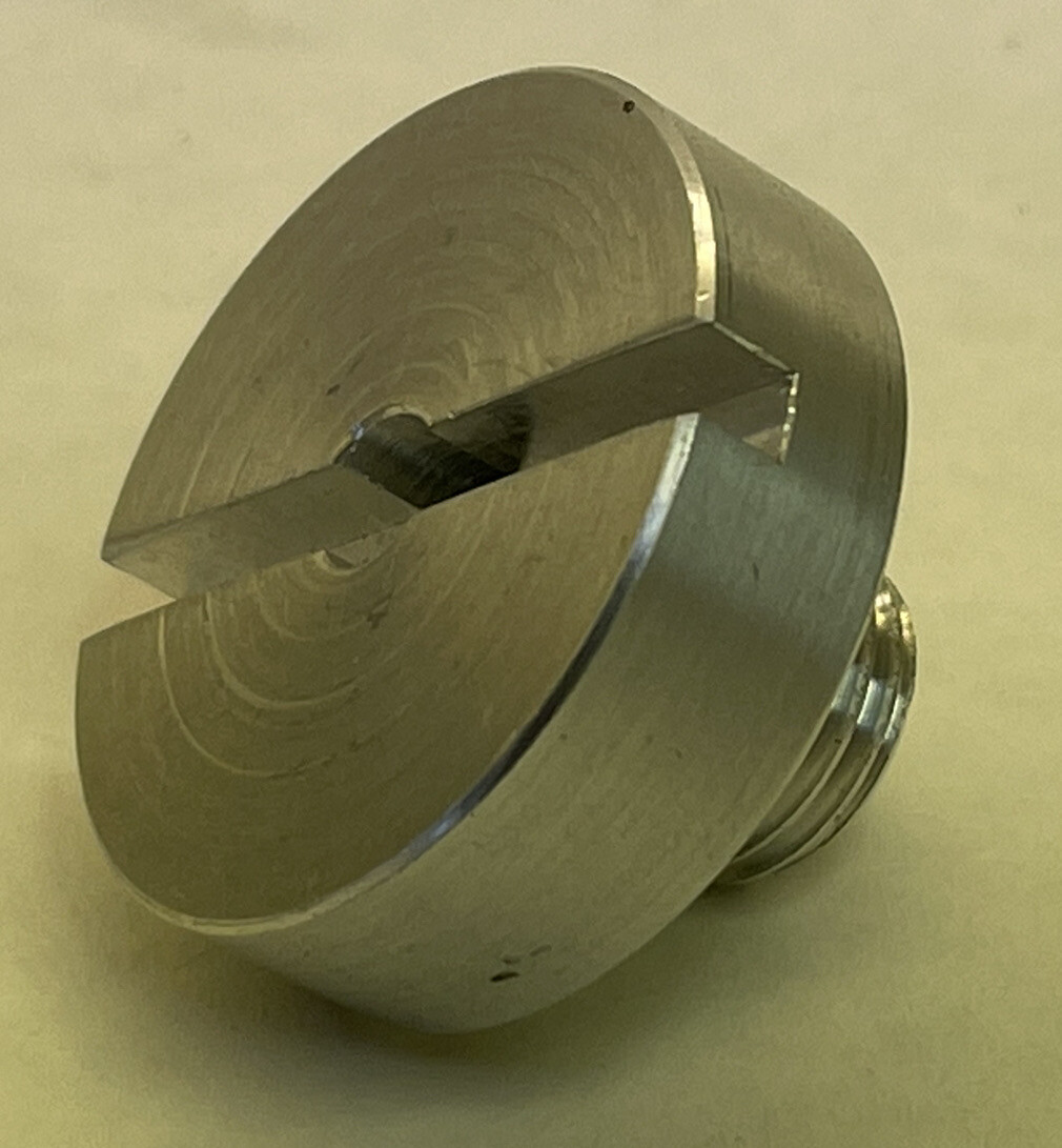 Aluminum Vacuum Cup Adapter Suction Cup Fitting Male M14x1.25mm/6MM Bore(NOV113)