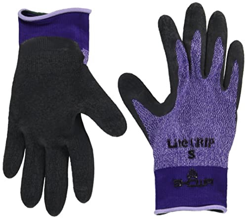 Showa Glove Work Gloves No. 341 Light Grip Size S Purple 1 Pair (Set of 2)