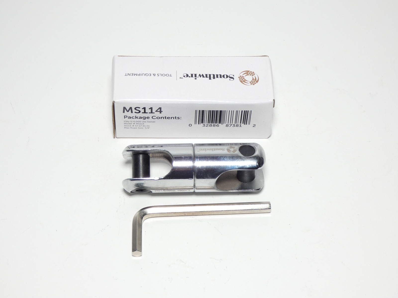Southwire MS114 1-1/4″ Pulling Swivel 6000Lbs – NEW Surplus!