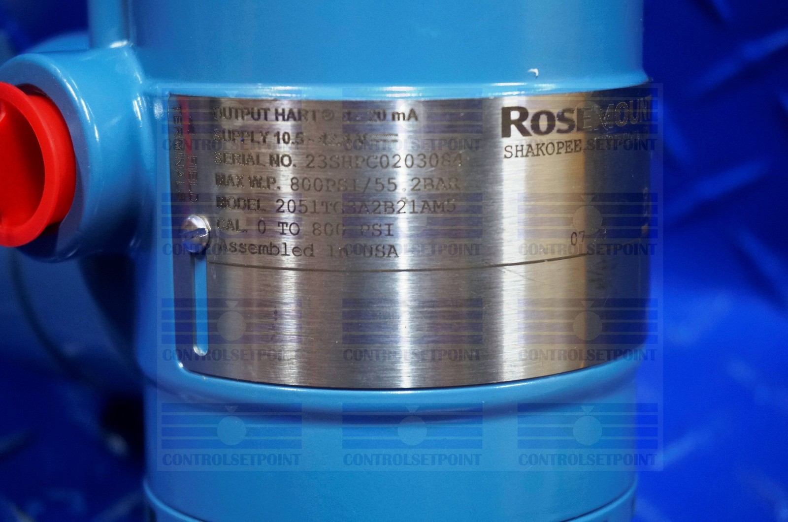 EMERSON ROSEMOUNT 2051TG3A2B21AM5 PRESS TRANS 2051TG3A2 ID03084