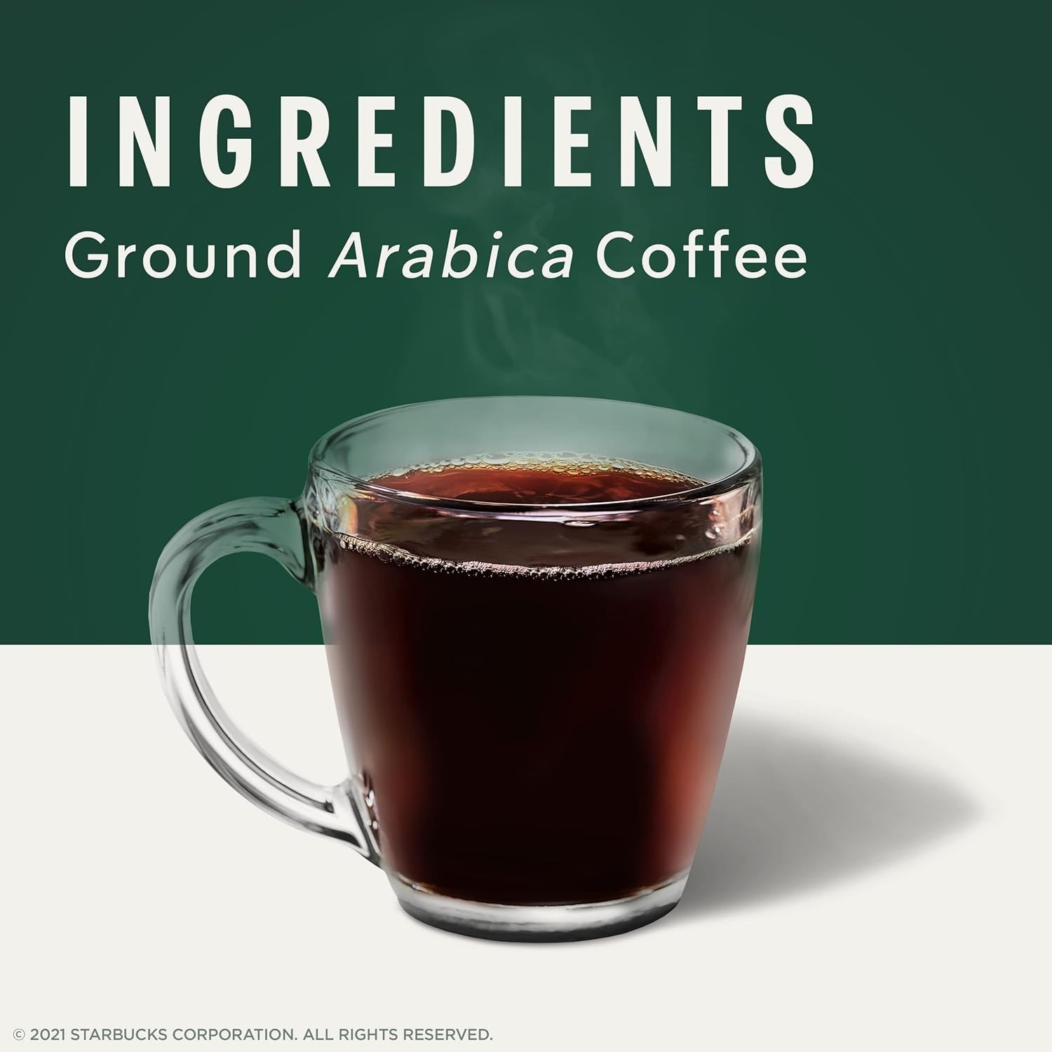 Starbucks Ground Coffee, Dark Roast Hot or Iced Coffee, Espresso Roast, Six 18 o