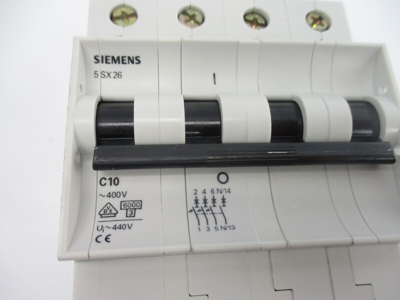 SIEMENS 5SX26C10 440V 10A NSNP