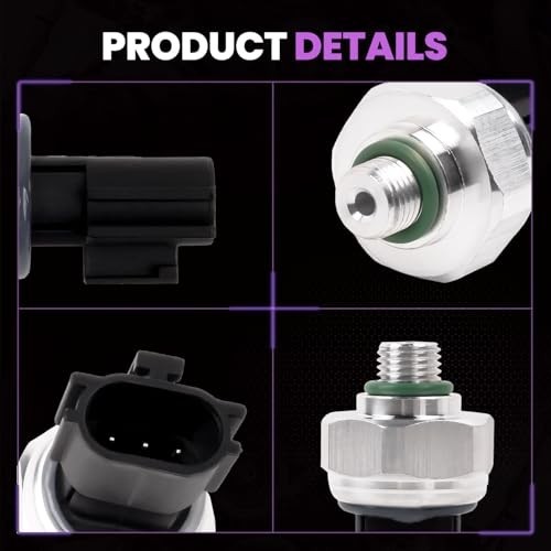 A/C Pressure Switch Compatible with Hyundai Kia Sonata Santa Fe Accent Elantra H
