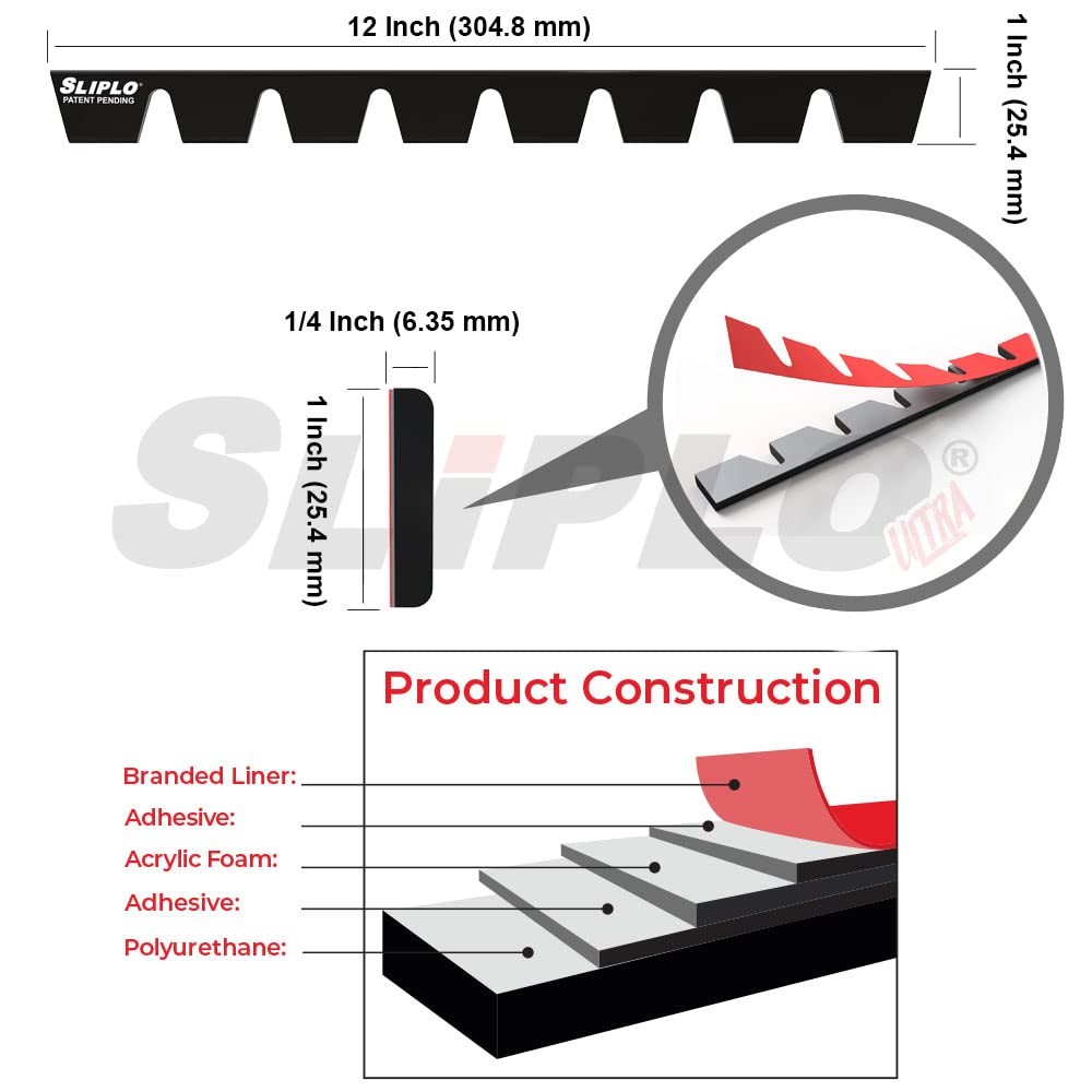 8 Pack SLIPLO Ultra Universal Front Bumper Scrape Guard Skid Plate Bumper Fro…