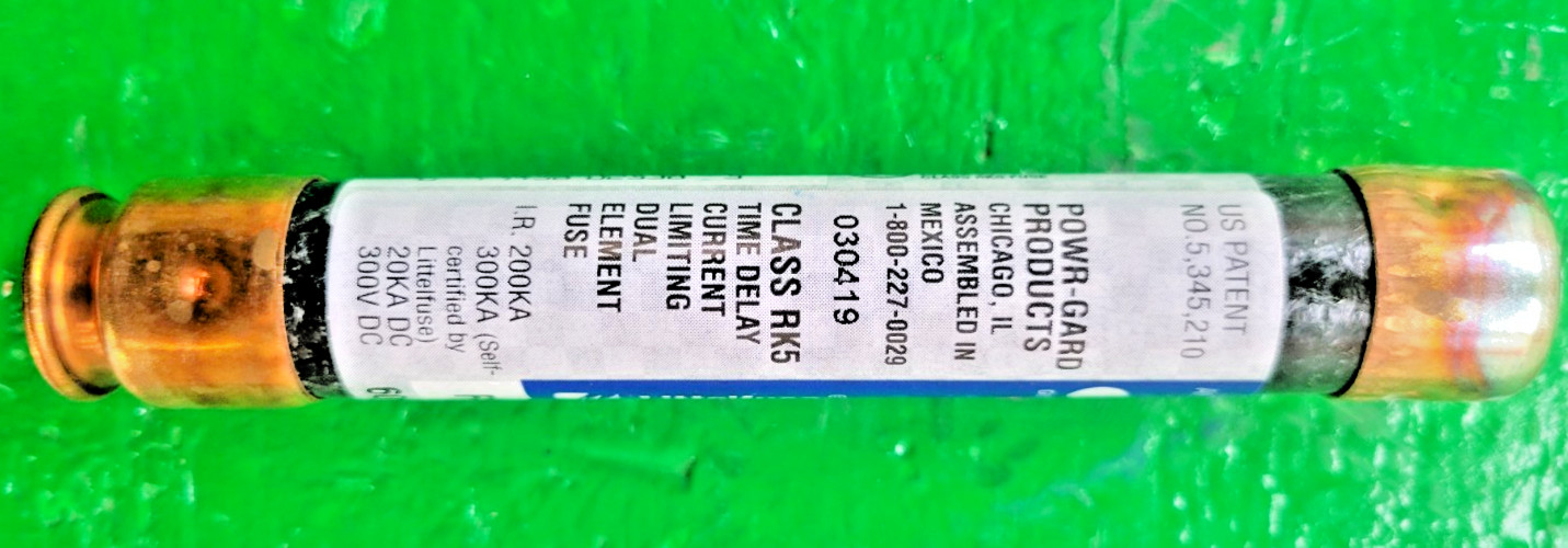 6️⃣ LITTELFUSE RK5 TIME DELAY FUSE 1 LOT OF 10 PESSCO OFFER 1 G021726-1-3 🗽