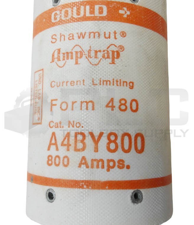 NEW GOULD SHAWMUT A4BY800 CURRENT LIMITING FUSE 800A *READ*