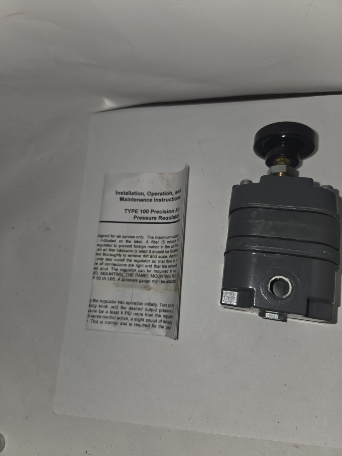 NEW GENUINE CONTROLAIR 529807009 1/8″ NPT 2-60 PSI MOD 100-AB, NEW OTHER