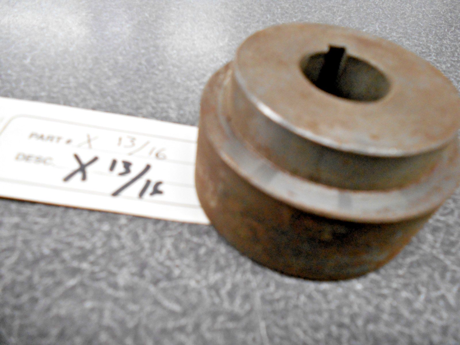 Weld-On Hub, Series X13/16. Round Bore. Burns/Tisco. NOS!