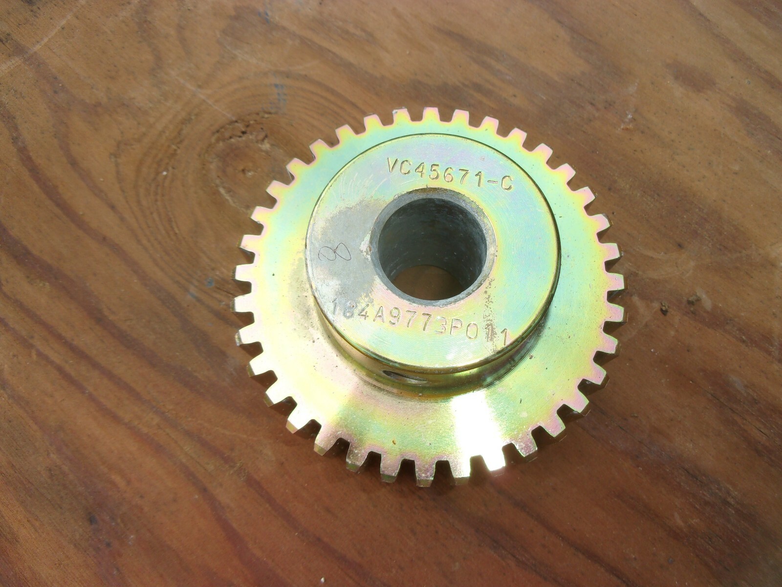 Spur Gear 36 Tooth 3 3/4″ 7/8 Bore 1″ Wide Machine Drive Lathe Equipment Steel