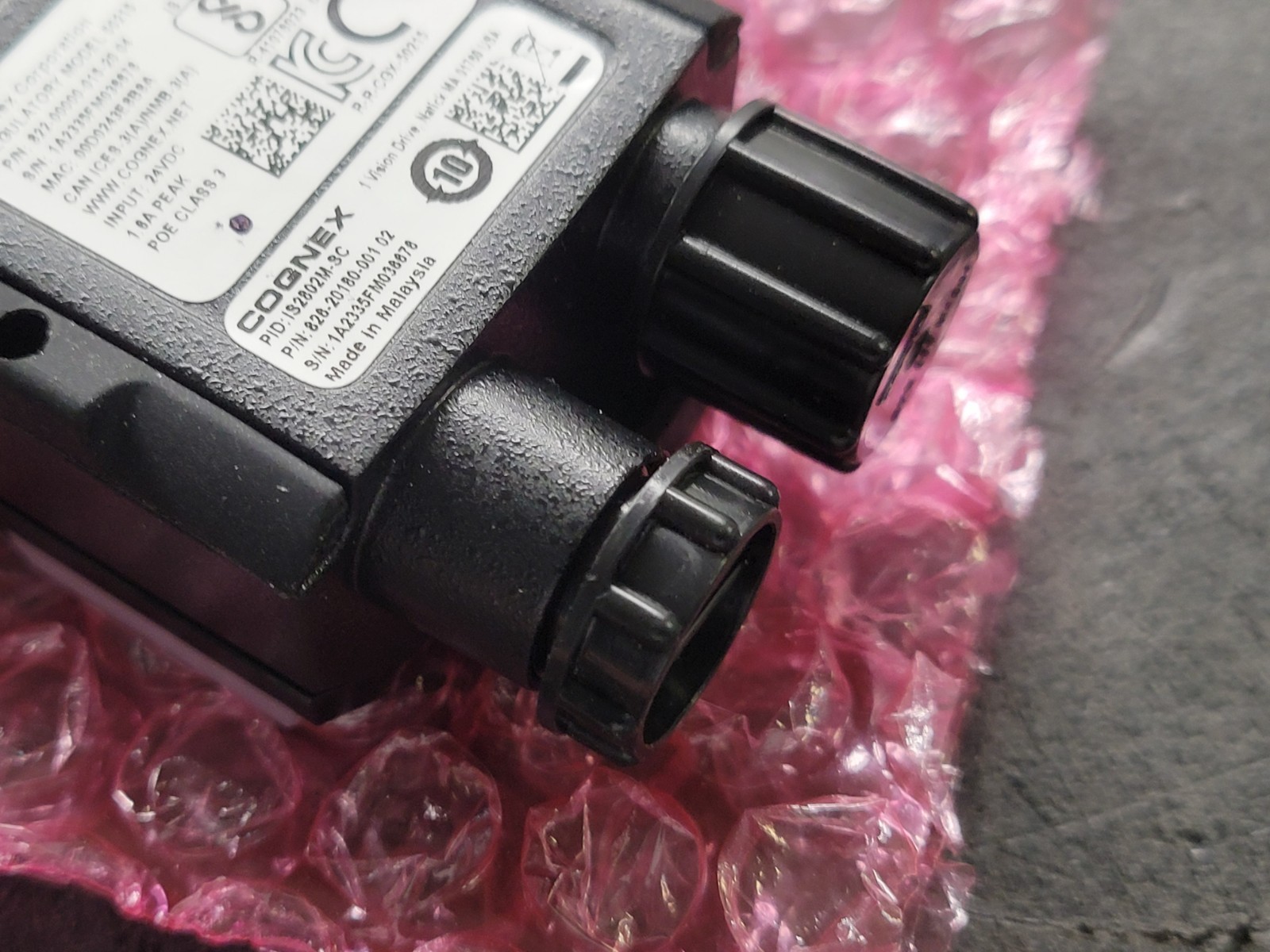 Cognex Model 50215 Barcode Code Reader 828-21440-001 01