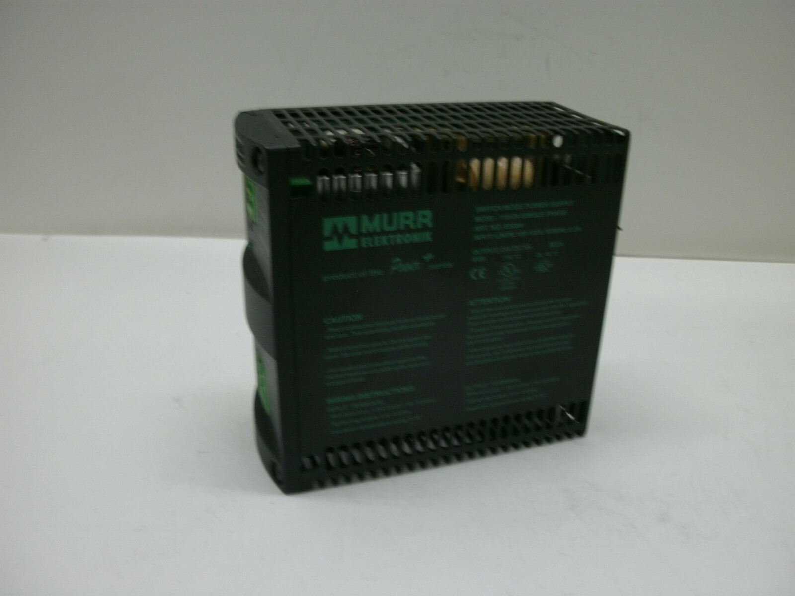 MURR ELEKTRONIX MCS5-115/24 SW MODE POWER SUPPLY 85084 SINGLE PHASE 100/120V