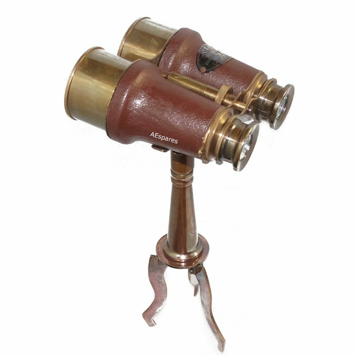 New 6 Inch Binoculars Telescope on Stand Nautical Collectible @US