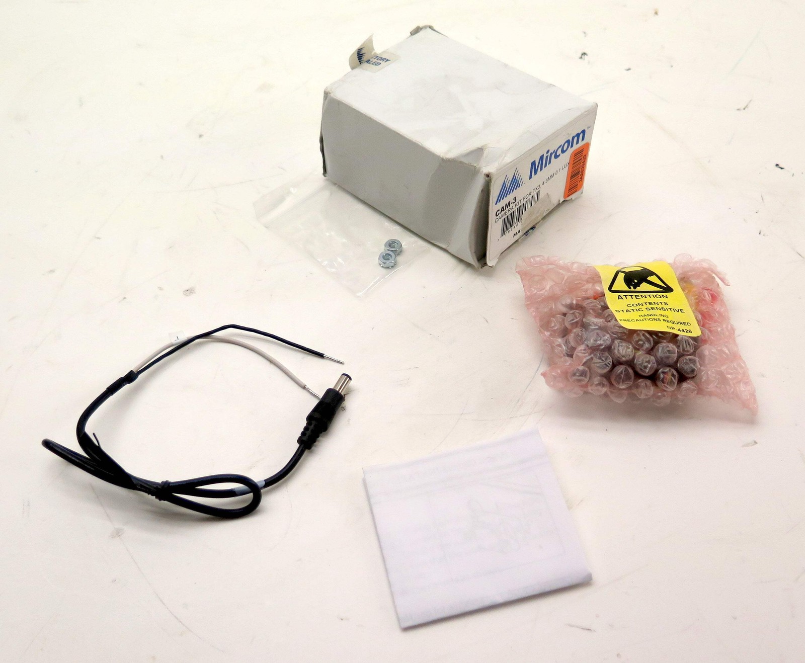 Mircom CAM-3 Camera Kit For TX3 4.3mm