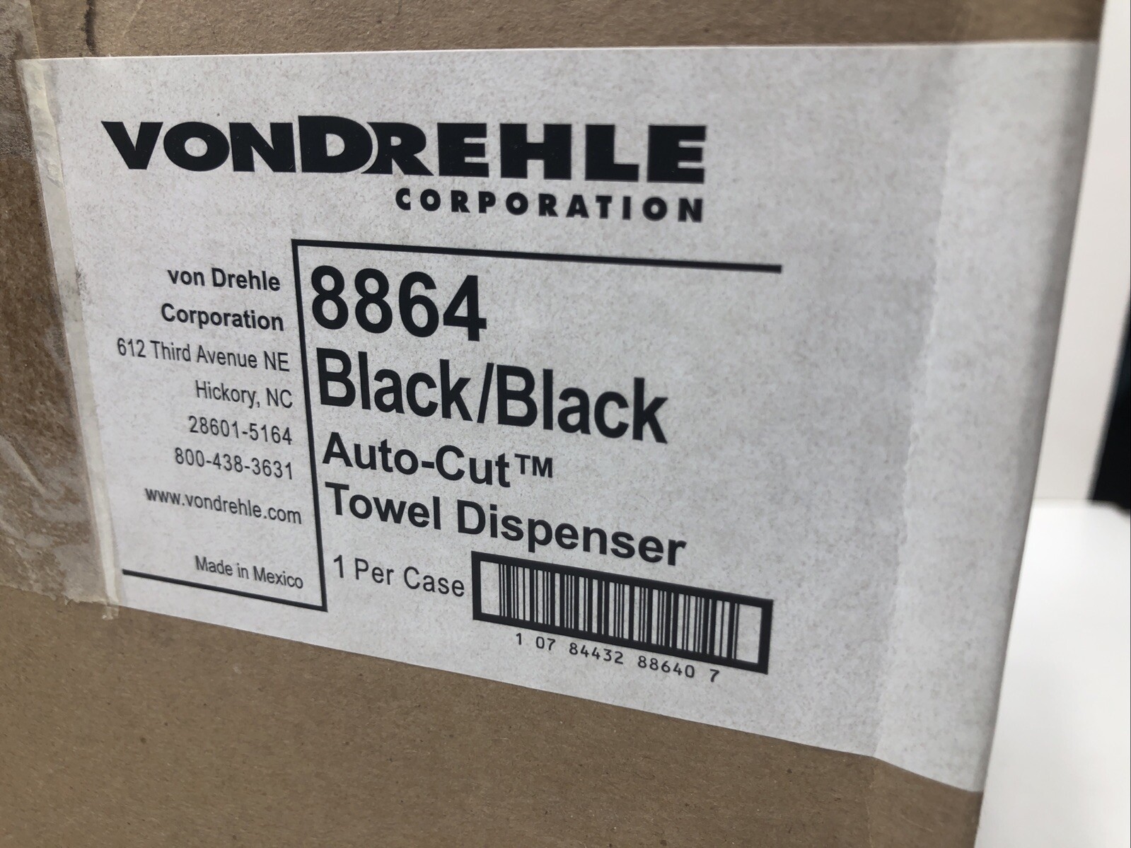 VonDrehle 8864 Auto-Cut Towel Dispensers