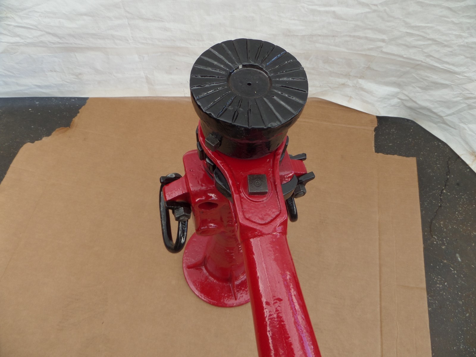 Joyce & Cridland Dayton Ohio Ratcheting Screw Jack Cast Iron Oct. 28, 1878