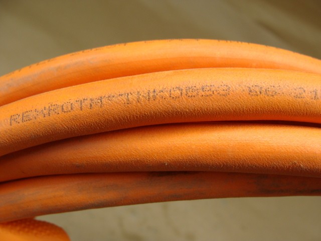REXROTH SERVO MOTOR POWER CABLE RKL0019 INK0653 06 21 42/17 600V 24 FEET