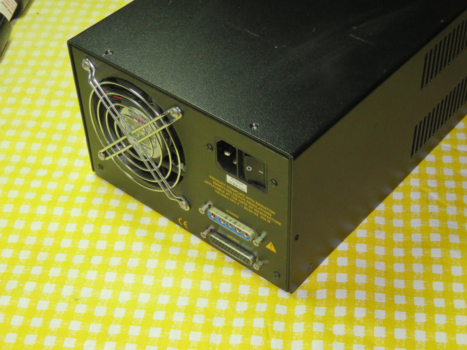 Melles Griot Model 58-PSM-295 DPSS Controller+DEFECTIVE DPSS Laser Head #1-READ