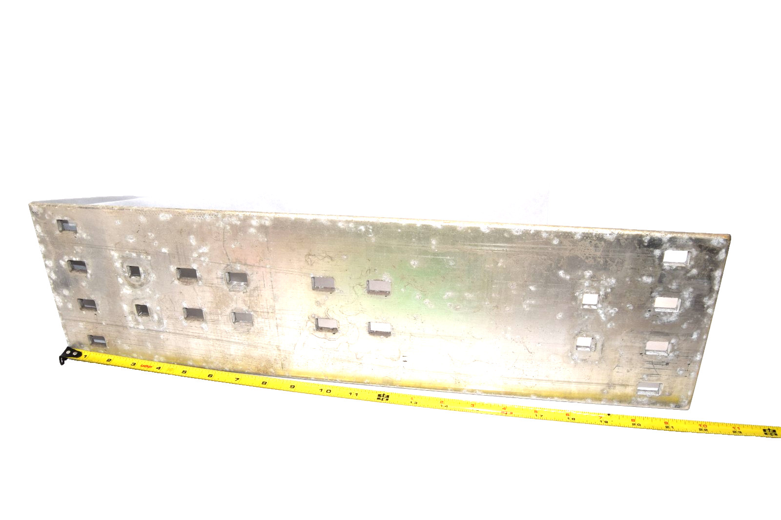 21-1/2″ x 6″ x 1/4″ Aluminum Bus Bar Plate Stock Busbar buss bar