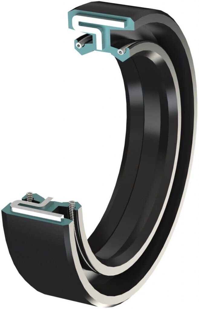 Shaft seal 35X52X7 BA-DUO/WA-DUO double-acting NBR/Nitrile