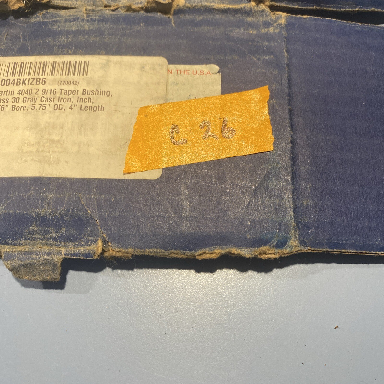 NEW MARTIN 4040-2-9/16 TAPER LOCK BUSHING 40402916 Some Surface Rust