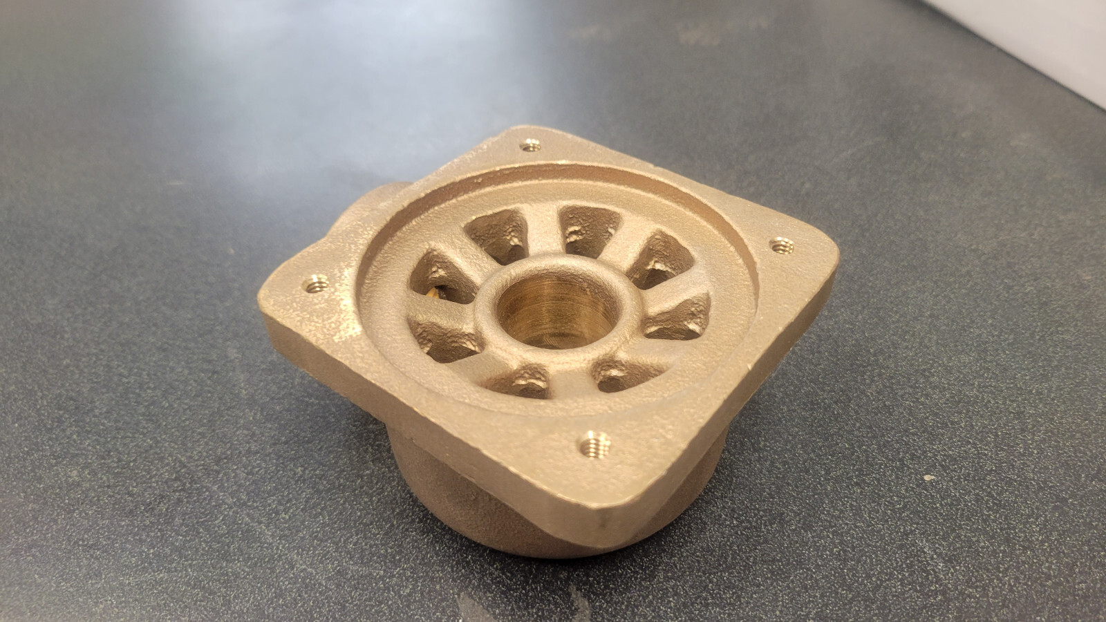 Marco 1012156 1″ Bronze Diaphragm Outlet Valve Body For Sand Blasting Pot