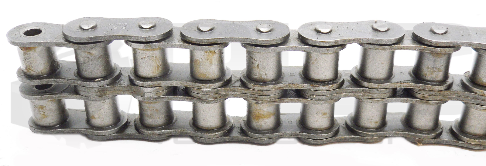 NEW HKK CHAIN 12B-2R 6′ DOUBLE STRAND ROLLER CHAIN W/ CONNECTING LINK *READ*