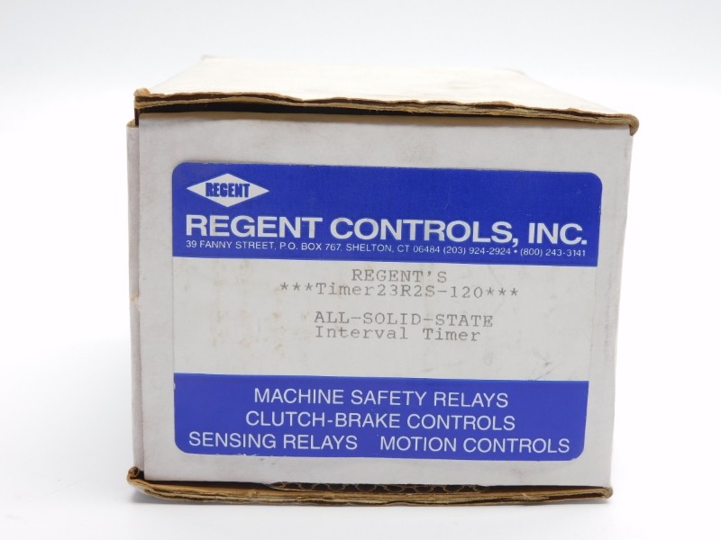 REGENT CONTROLS TIMER23R2S-120 120V NSMP