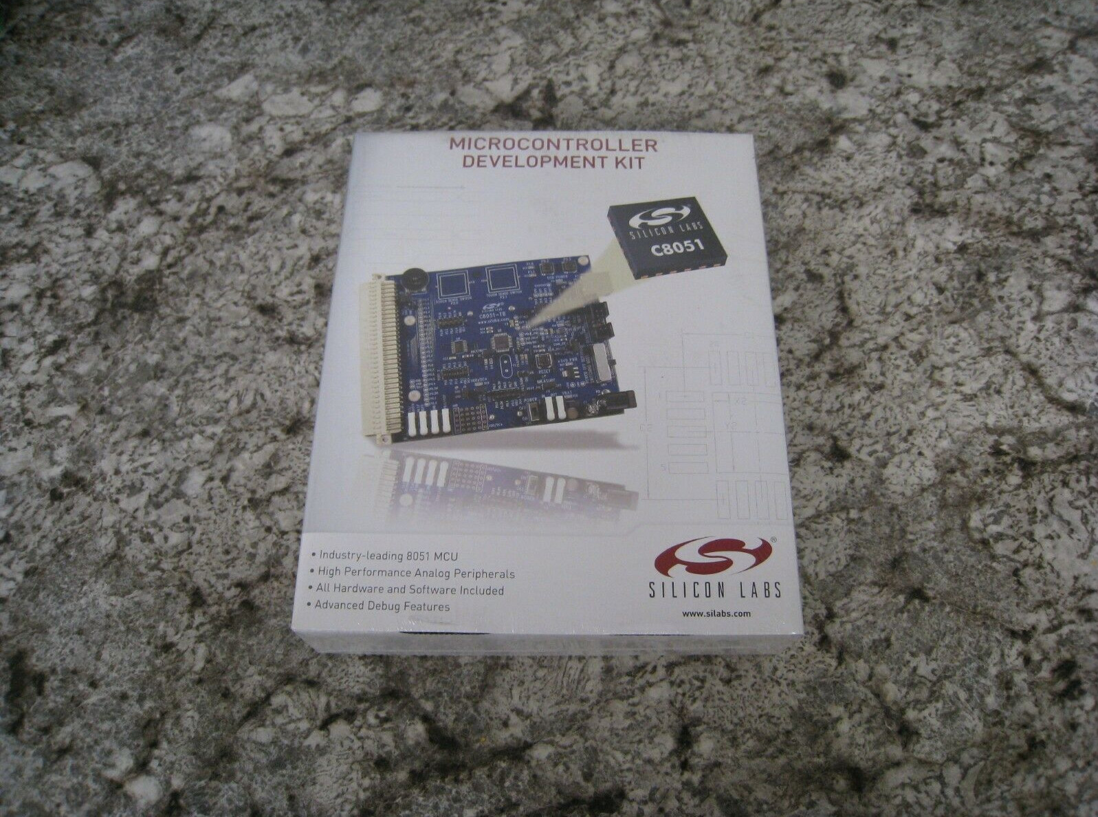 New Silicon Labs SI1010DK 8051 MCU Microcontroller Development Kit Free Shipping