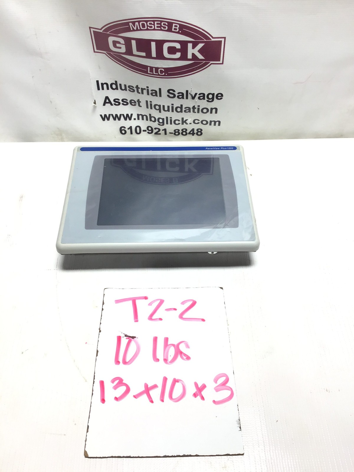 Allen-Bradley 6189-RDT10C VersaView CE 1000H 10.4” Color TFT Touchscreen Disp…