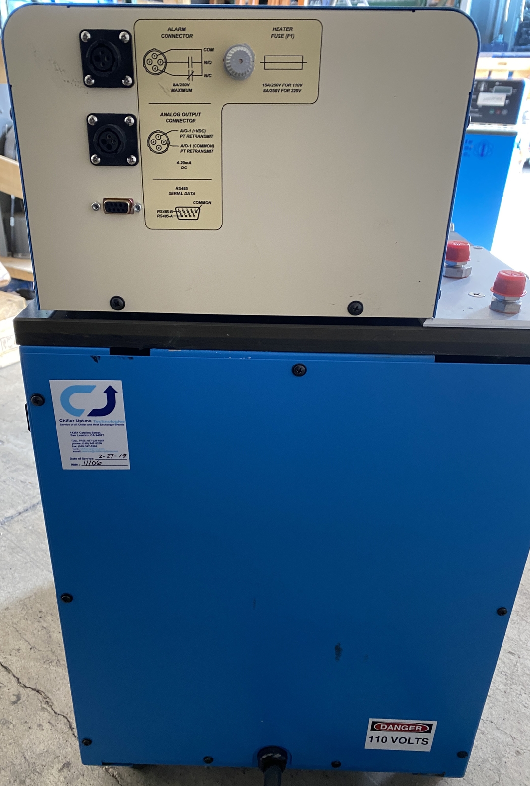 Accurate Gas Control Systems AGT354D-1 Recirculator, Bottle Chiller