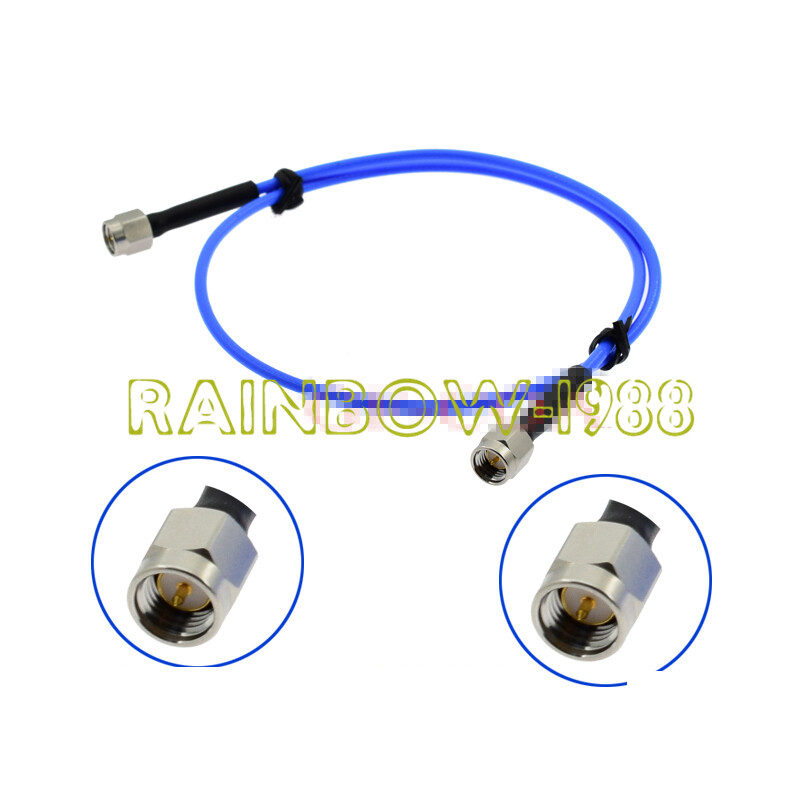 FOR sma male to male SS405 flexible cable 0-18GHZ instrument test cable 0.1M