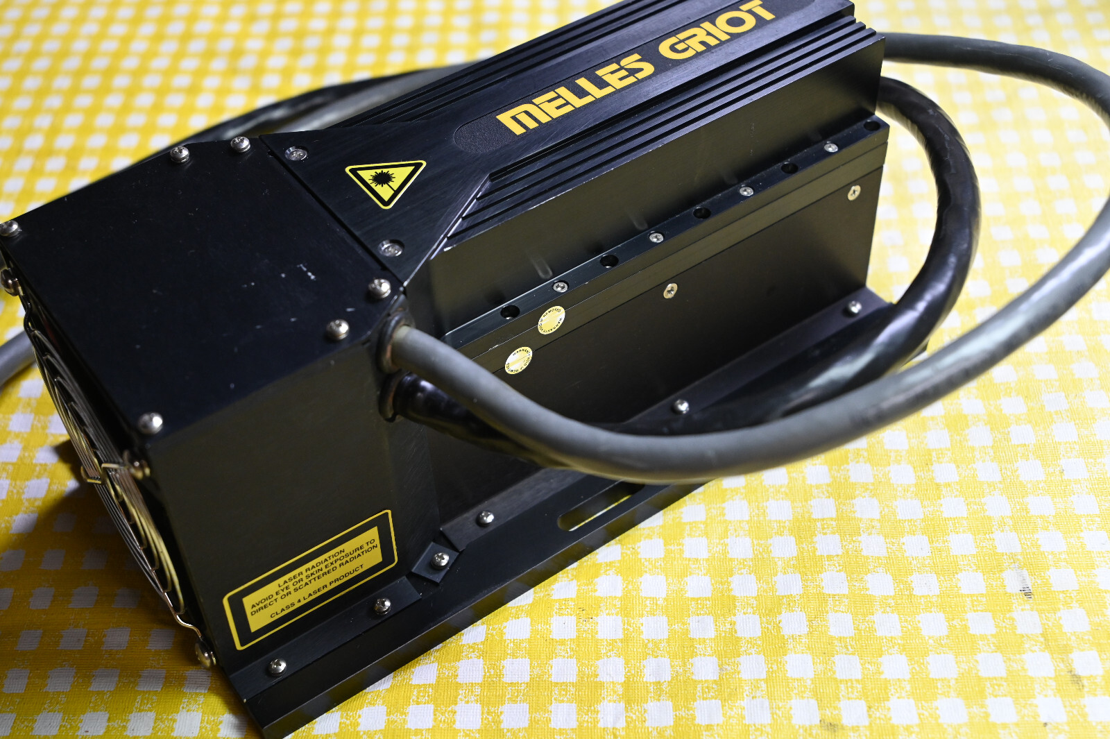 Melles Griot Model 58-BLD-605 DPSS Dual Beam Laser System >400 mW Pure SLM
