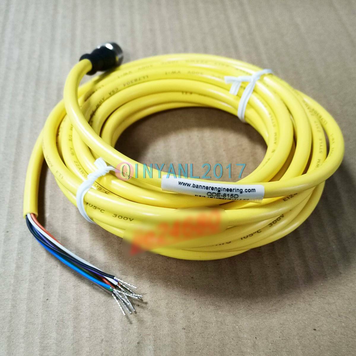 ONE Banner QDE-815D 70883 Cable 5M New