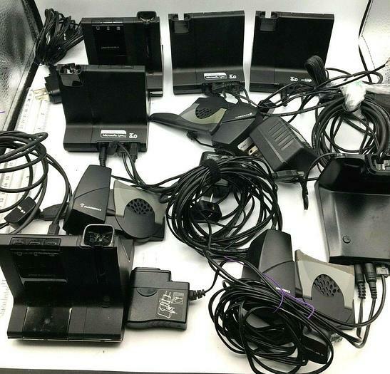 Plantronics Dect 6.0 Base Station, C054, Lifter HL10, Lot of 9 Working