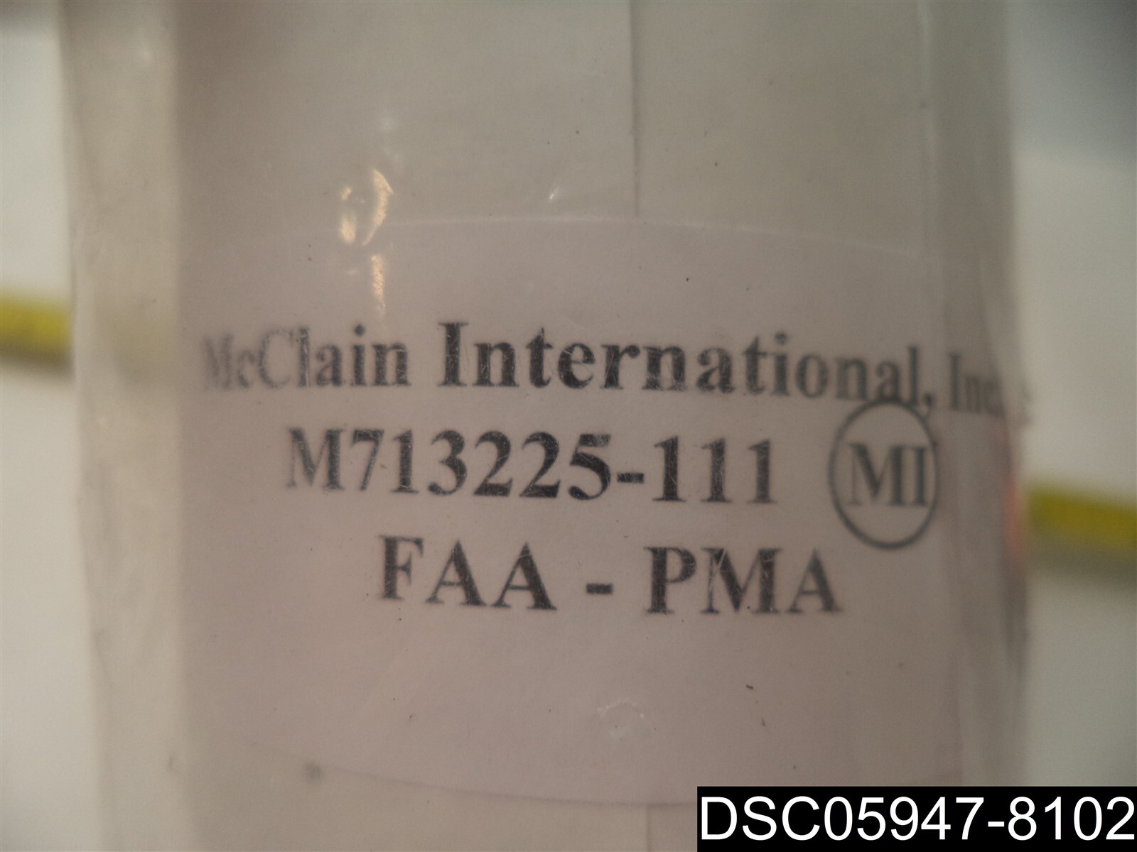 McClain International, Inc. M713225-111, FAA-PMA