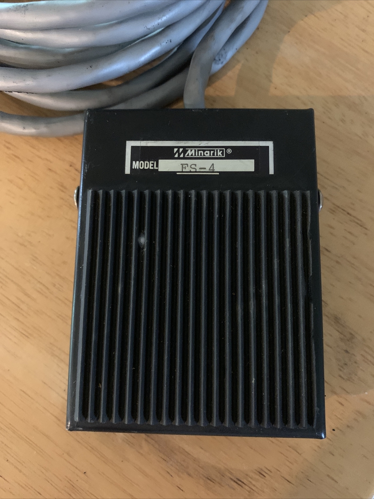 Minarik FS-4 Foot Pedal Miller Welder 3 Pin