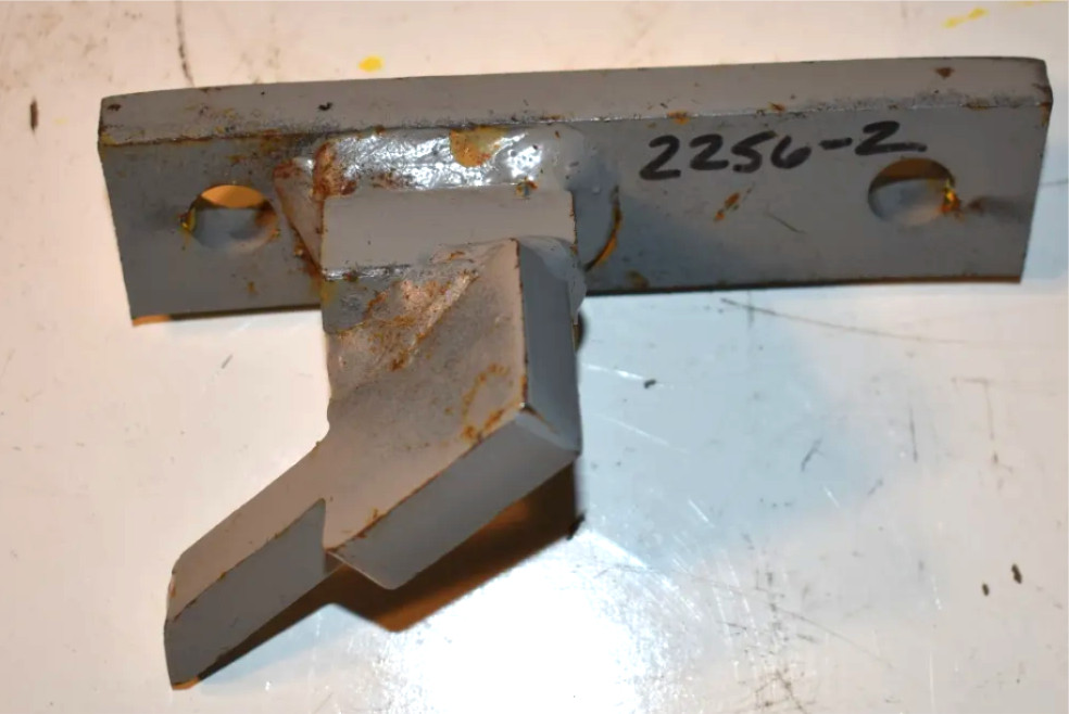 WESTROCK MILL D22562 2256-2 STEEL IDLER CONVEYOR STRIPPER TRANSITION