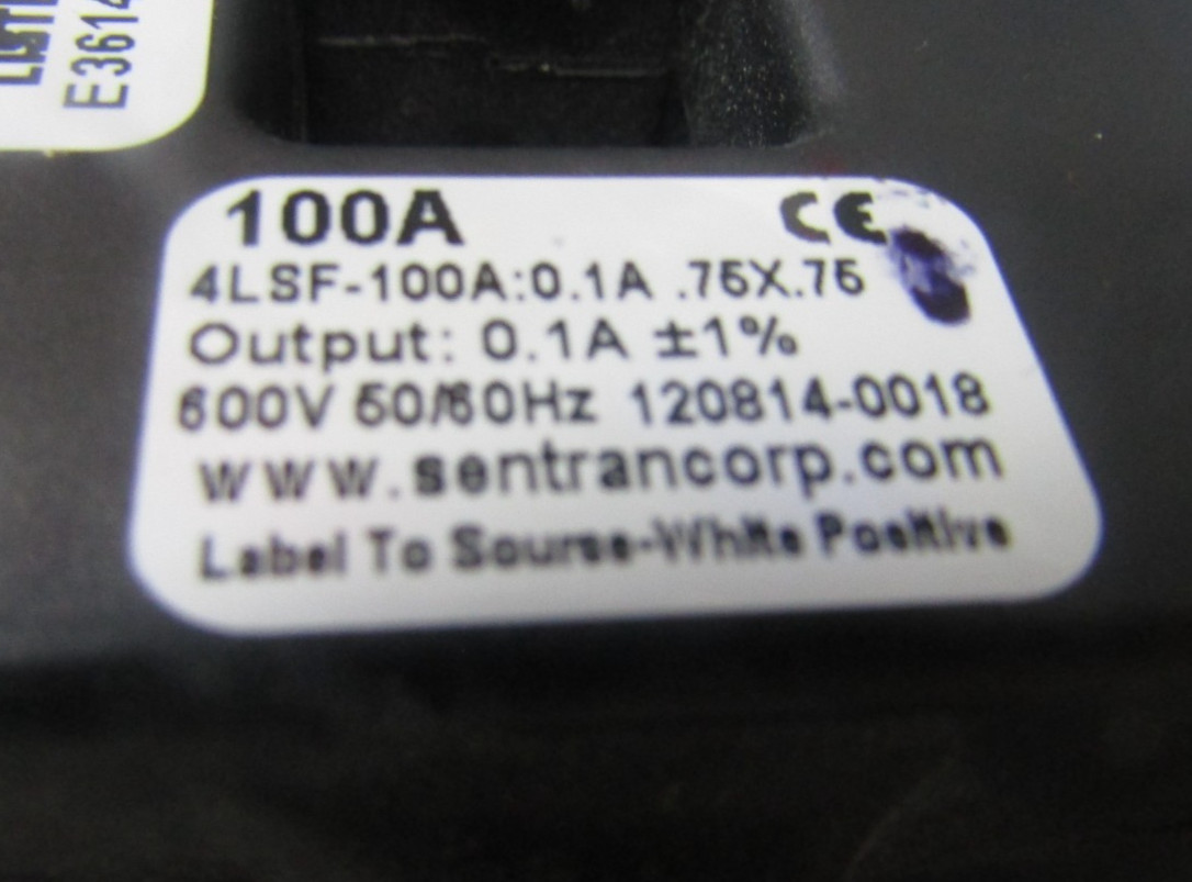 ✌️NEW LEVITON CTD01-K16 100:0.1A 600V BLACK SPLIT CORE CURRENT TRANSFORMER