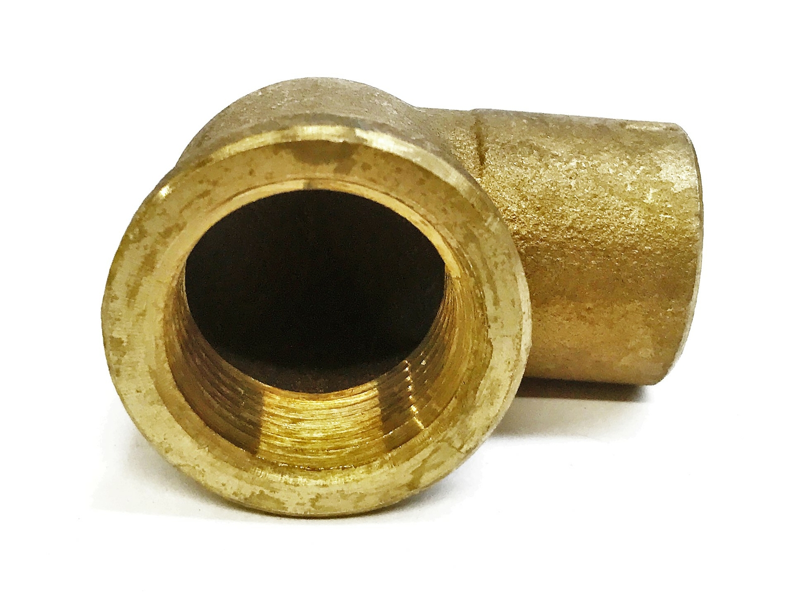 Nibco Bronze 1″ Female x 1″ Sweat 90 Degree Elbow [Lot of 2] NOS