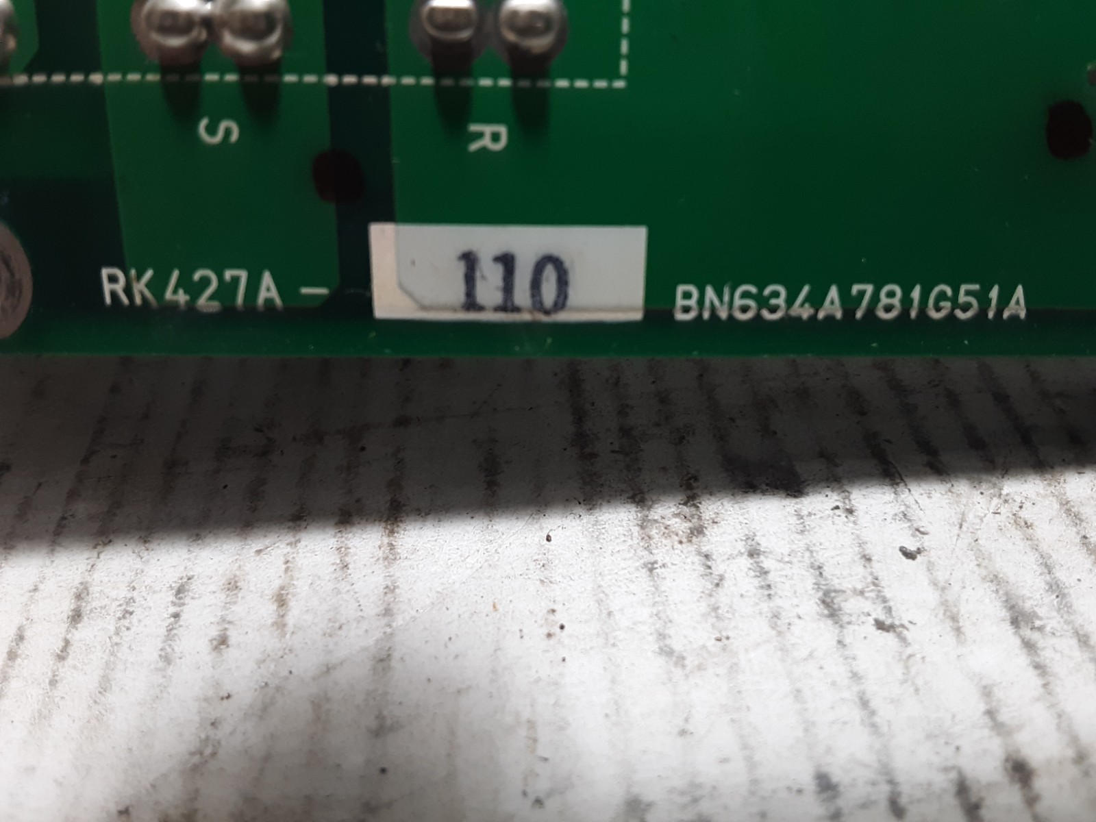 Mitsubishi RK427A-110 BN634A781G51A F