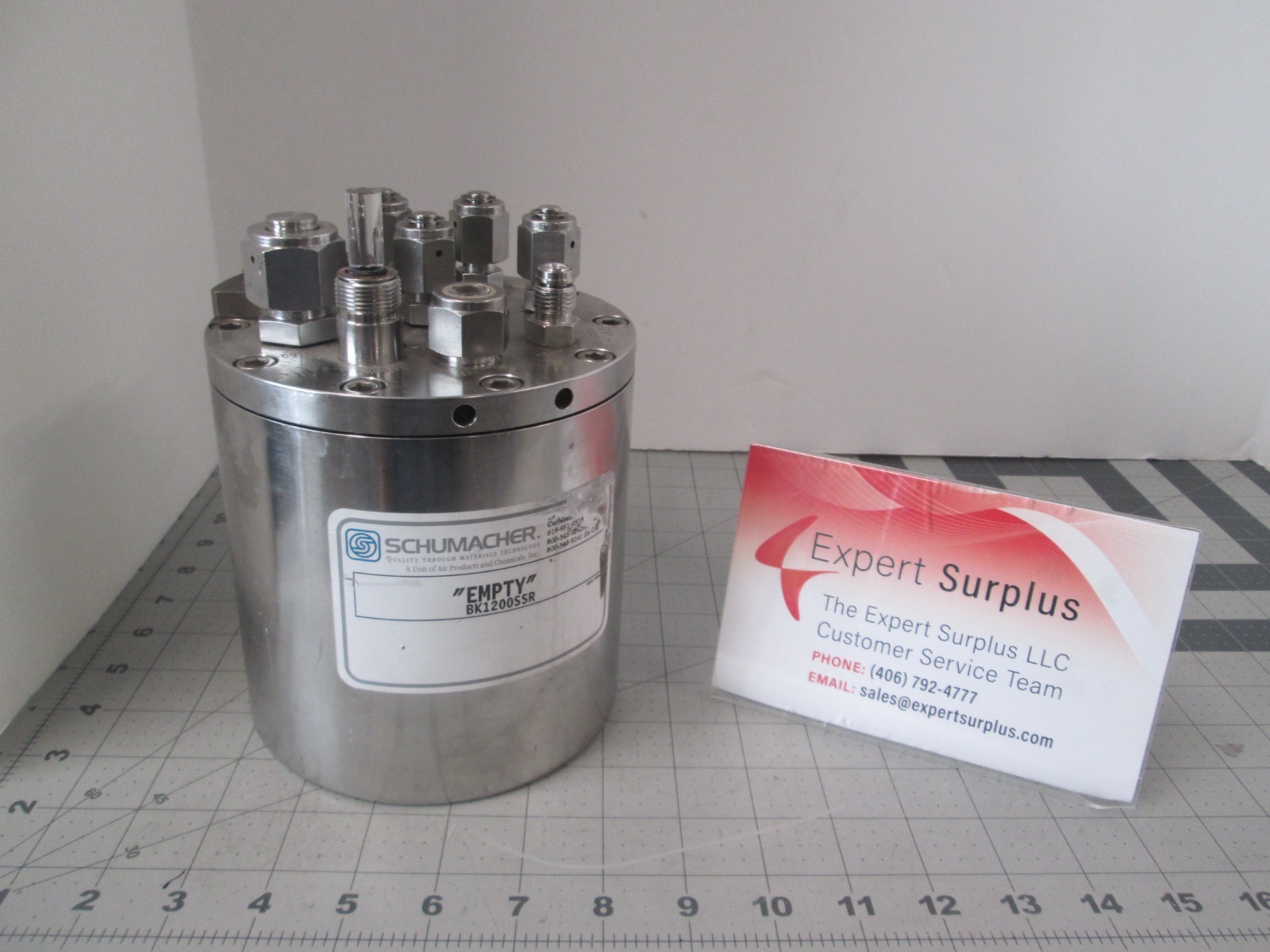 Schumacher, Empty Container, BK1200SSR, Used