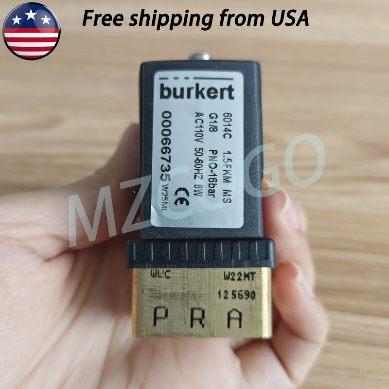 AC110V 120V G1/8 232PSI Solenoid Valve 54774302 Fits For Screw Air Compressor