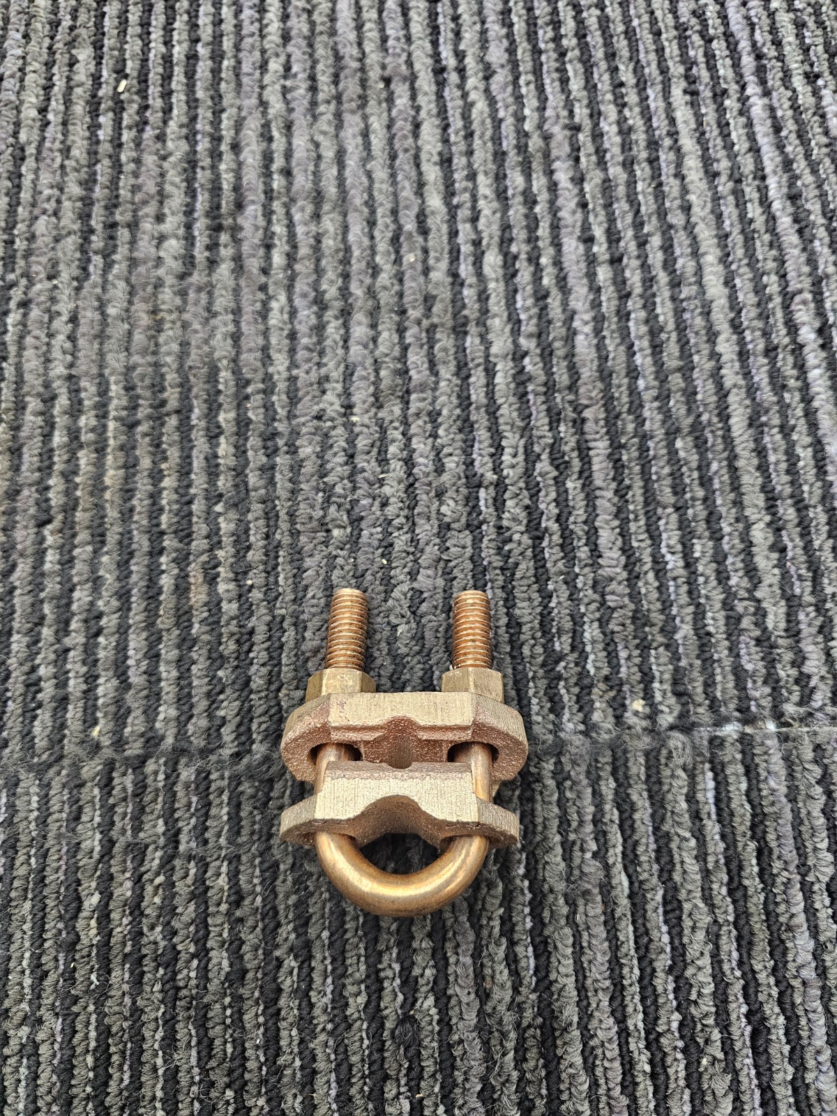 Burial 4 SOL-2/0 STR Grounding Connector, Copper Alloy
